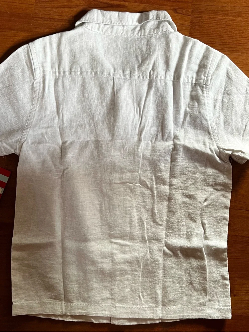 Cat & Jack White Button-Down Short Sleeve Shirt